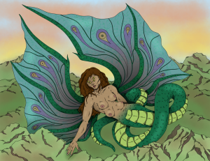 Hatuibwari, dragon of the Solomon Islands mythology